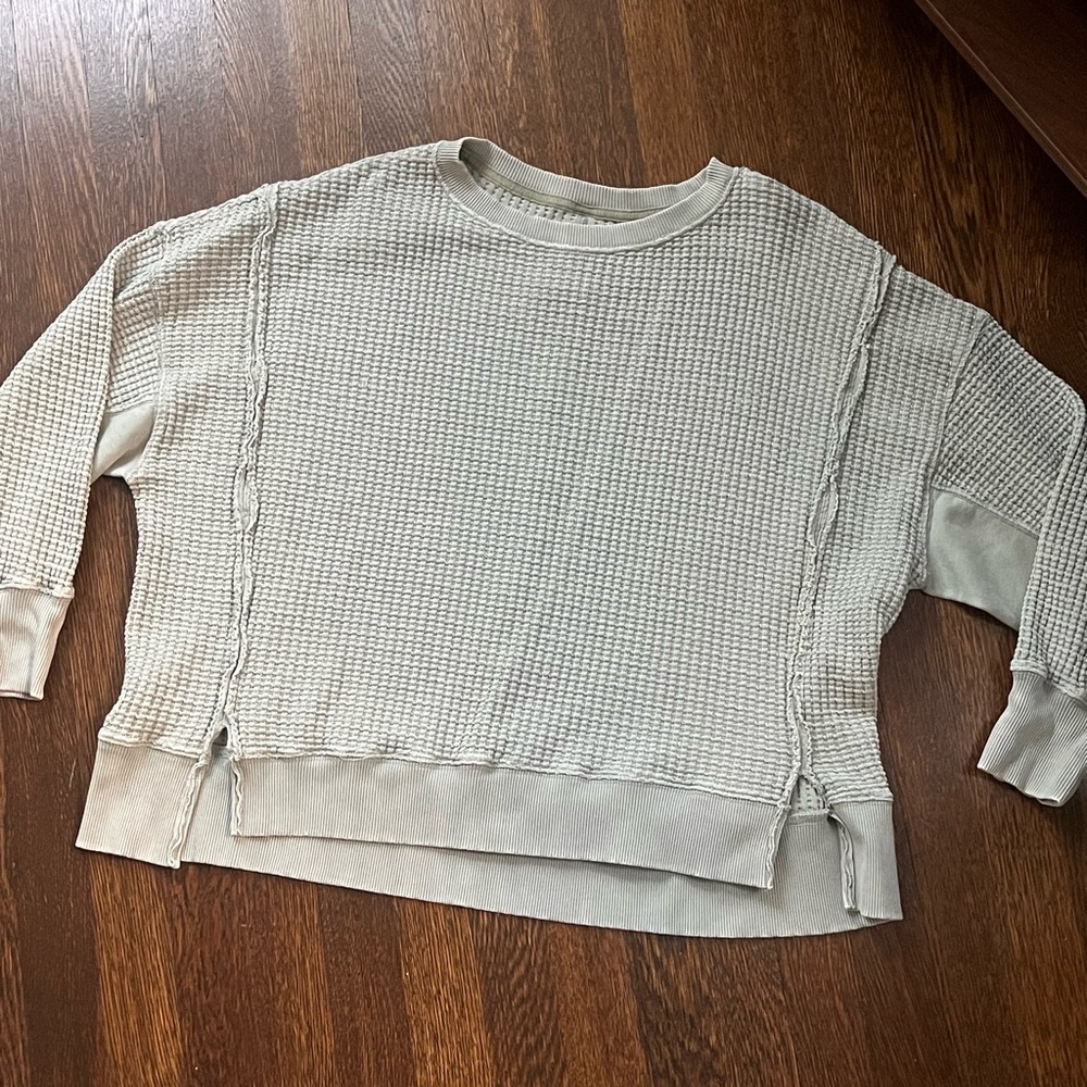 American Eagle Waffle CrewNeck